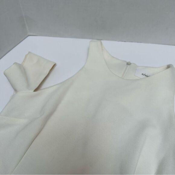 N/Nicholas Cream Off White Rayon Blend Stretch‎ Dress size 4 - Picture 1 of 6